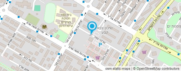 מפת הגעה אל אביר שירן - אומנות האיפור