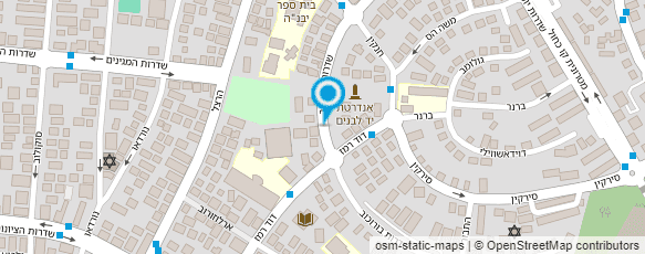 מפת הגעה אל מיגון ירון