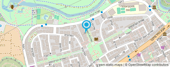 מפת הגעה אל שוץ שירי-קופירייטינג