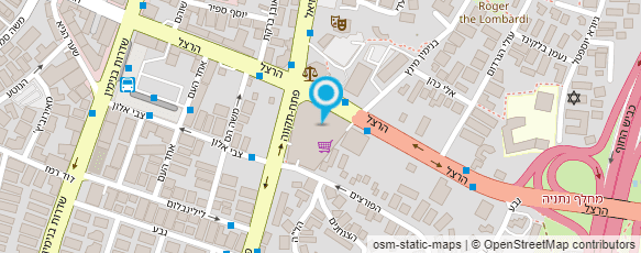 מפת הגעה אל חנות קטנה ומדפיסה