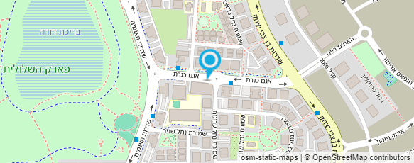 מפת הגעה אל ד"ר בלום יוסף א.א.ג