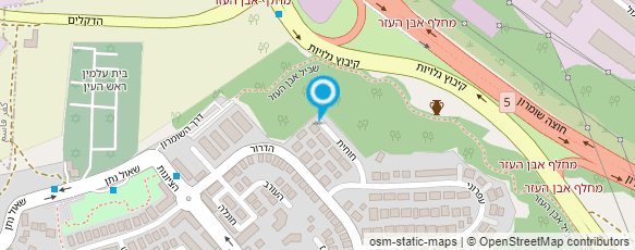 מפת הגעה אל שלומית בונה סיסמה