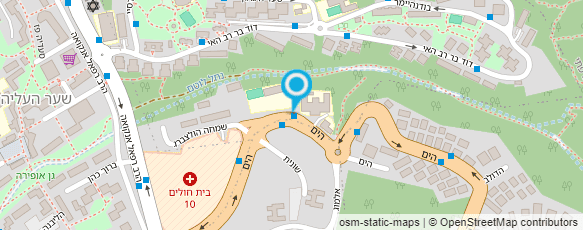 מפת הגעה אל בית ספר ע"ש גניגר (אום)