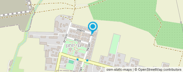 מפת הגעה אל עינת ניהול והפקת אירועים