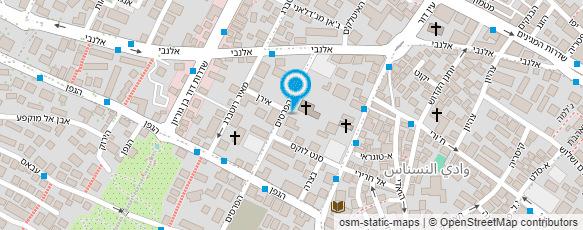 מפת הגעה אל הקונסרבטוריון למוסיקה ע"ש רובין בע"מ