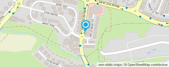 מפת הגעה אל מרכז קידמה - איבחון וטיפול