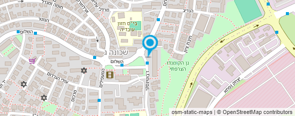 מפת הגעה אל גן האירוסים מפת הגעה אל גן האירוסים