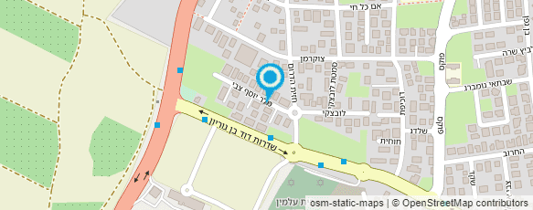 מפת הגעה אל צהרון של אור