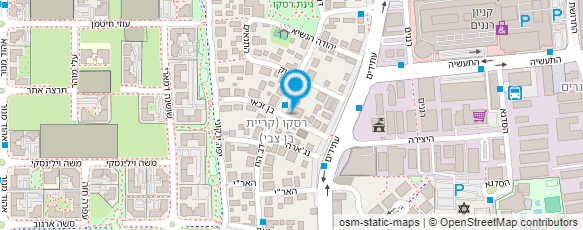 מפת הגעה אל י.י. מנחם