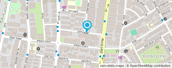 מפת הגעה אל יד שרה