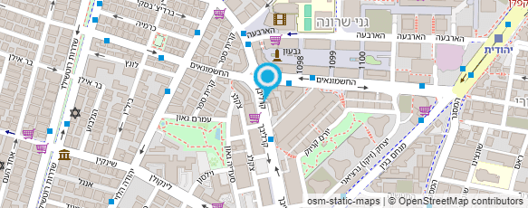 מפת הגעה אל מ.ר. שרותי תמלול