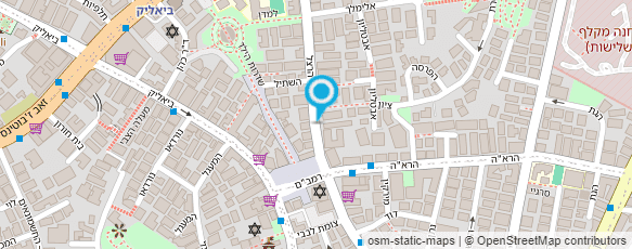 מפת הגעה אל ד"ר חדד מנשה