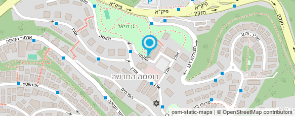 מפת הגעה אל טיפת חלב