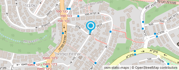 מפת הגעה אל גן "חיים שיר"