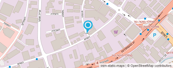 מפת הגעה אל מוסך סוויפט