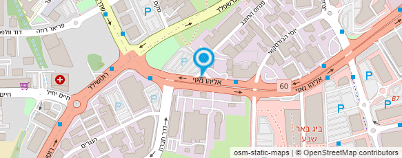 מפת הגעה אל מרכז החלפים - אלהר בע"מ