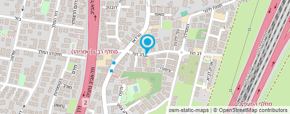 מפת הגעה אל רובי עמיר אדריכל נוף