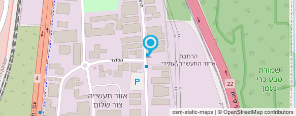 מפת הגעה אל הנסון (ישראל) בע"מ