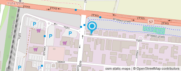 מפת הגעה אל י.א. זכוכית