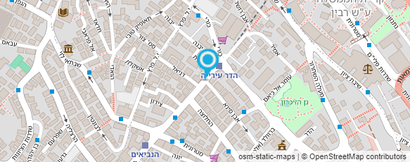 מפת הגעה אל מוניות כרמיאל