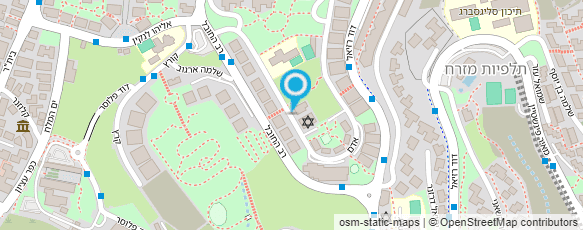 מפת הגעה אל קהילת מורשת אברהם