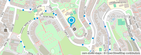 מפת הגעה אל גני קהילת מורשת אברהם