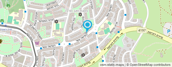 מפת הגעה אל גרולמן משה