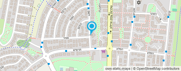 מפת הגעה אל יד שרה