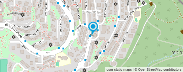 מפת הגעה אל יד שרה מפת הגעה אל יד שרה