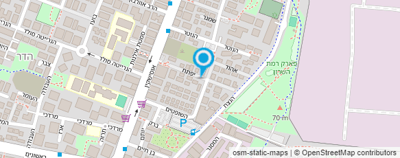 מפת הגעה אל סטודיו לקדרות-תלמה תמרי