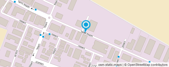 מפת הגעה אל מגדלי קירור ירושלמי בע"מ