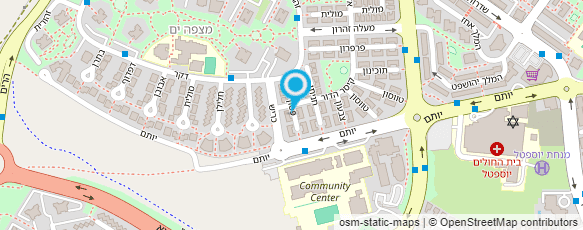 מפת הגעה אל בן עטיה רחל