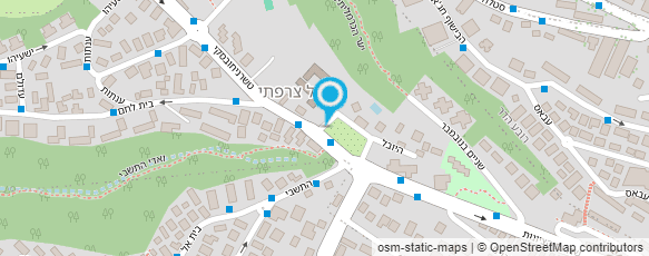 מפת הגעה אל מנזר הכרמליות