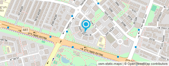 מפת הגעה אל בית היופי של ג'ודי מפת הגעה אל בית היופי של ג'ודי