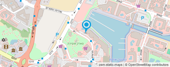 מפת הגעה אל מועדון בריאות