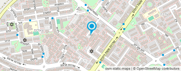 מפת הגעה אל גן "טיף-וטף"