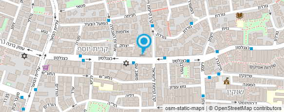 מפת הגעה אל פיצה P2