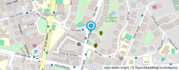 מפת הגעה אל מוקד ח. מערכות מיגון