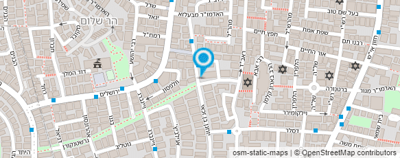 מפת הגעה אל אבא שאול איריס