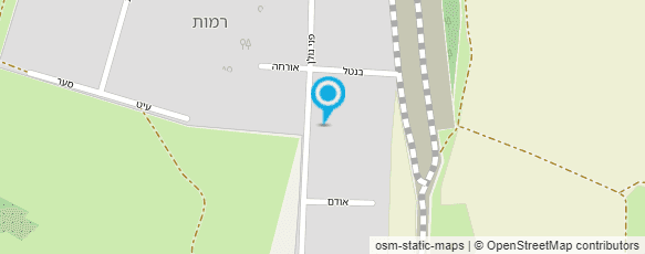 מפת הגעה אל בקתות עץ אורן