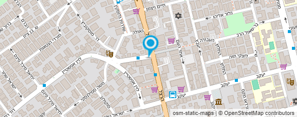 מפת הגעה אל מעבדת שיניים טופ-טק