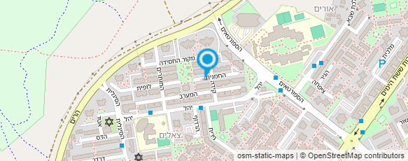 מפת הגעה אל חני - ליצנית