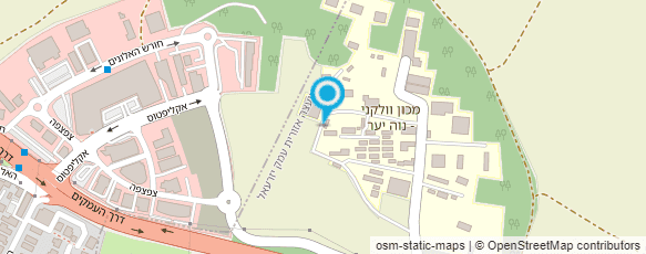 מפת הגעה אל מעבדת שרות שדה-נוה יער