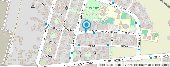 מפת הגעה אל ד"ר קנידו דניאל