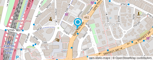 מפת הגעה אל בית זקסנברג - הנהלה