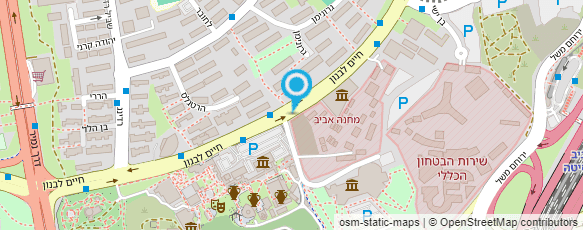 מפת הגעה אל עמותת הפלמ"ח