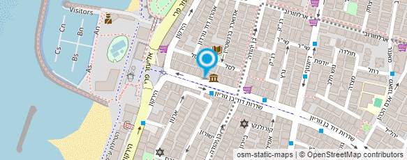 מפת הגעה אל בית איילה - שלוחת האוניברסיטה הפתוחה