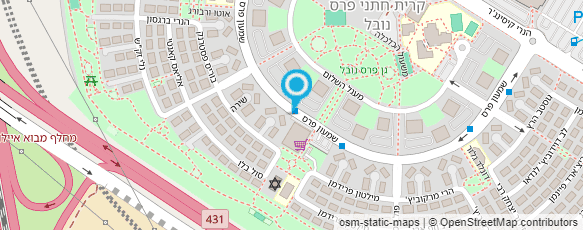 מפת הגעה אל אריק מעצבי שיער