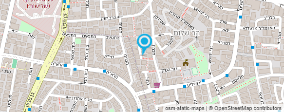 מפת הגעה אל ד"ר אברמוביץ שניידר פנינה