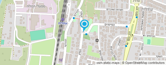 מפת הגעה אל יוסי עיצוב שיער